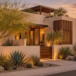 AI-generated terrace architectural concept